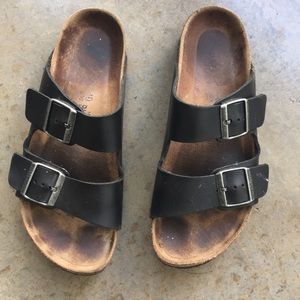 Black Birkenstocks